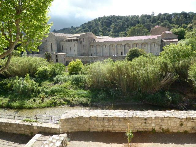 Villa Maison De Caractere Face A L Abbaye De Lagrasse Exterior foto